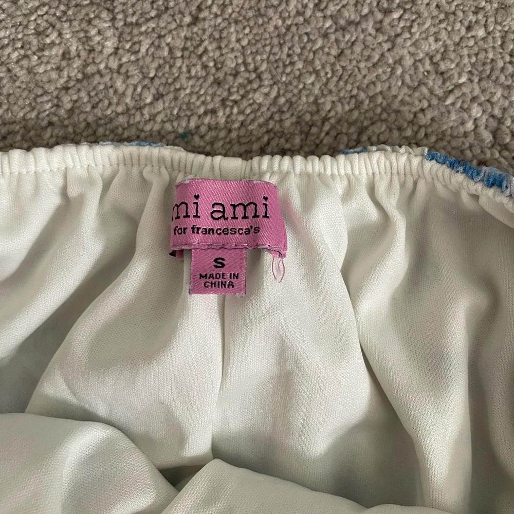 Francesca's Collections White Mini Dress